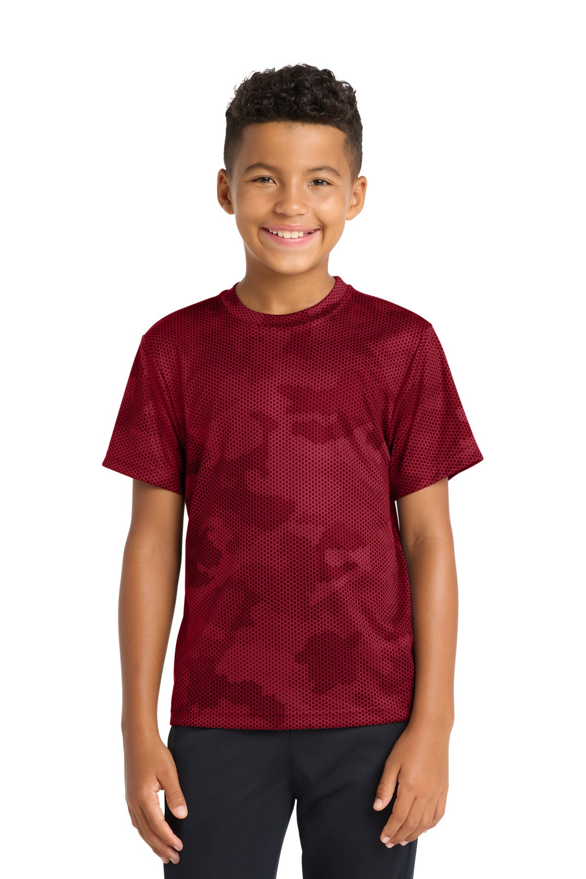 Sport-Tek® Youth CamoHex Tee YST370