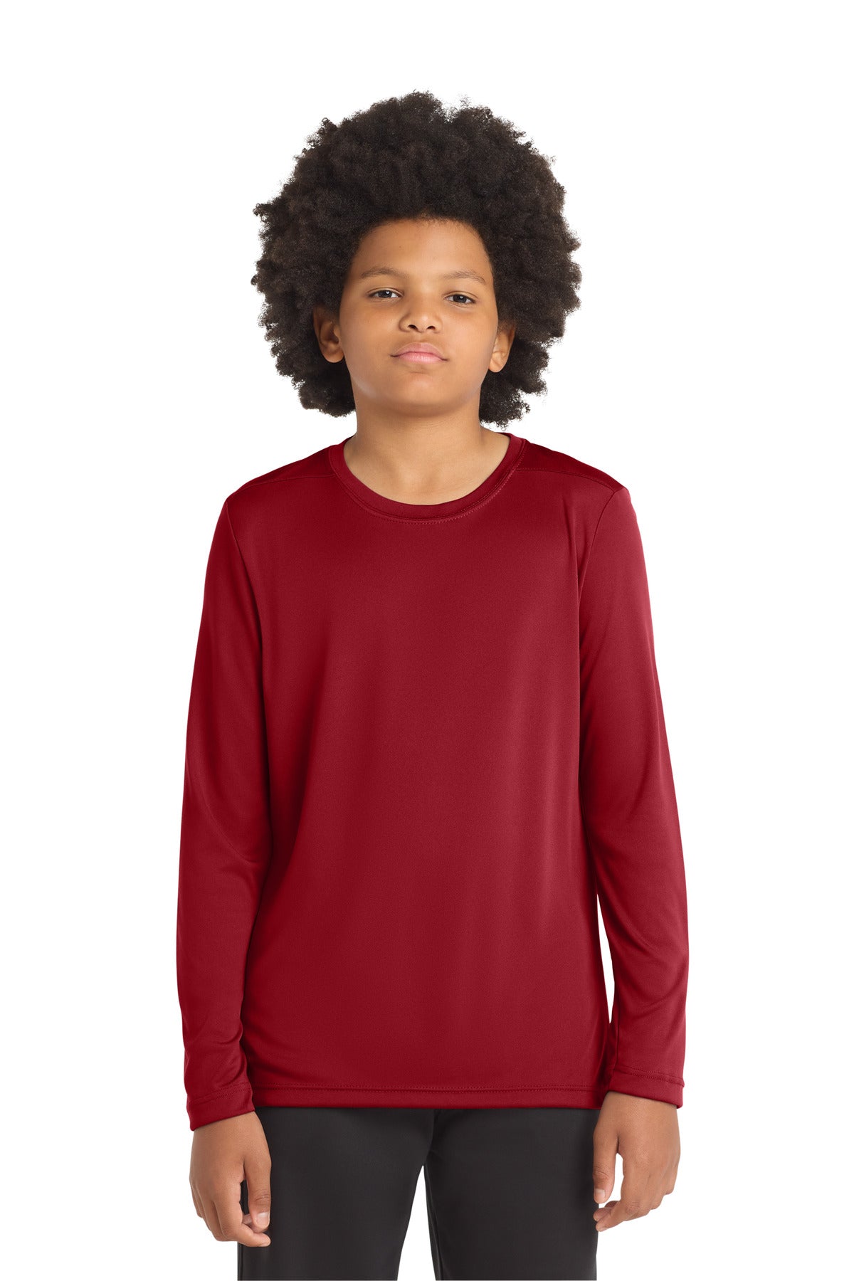 Sport-Tek ® Youth Posi-UV® Pro Long Sleeve Tee YST420LS