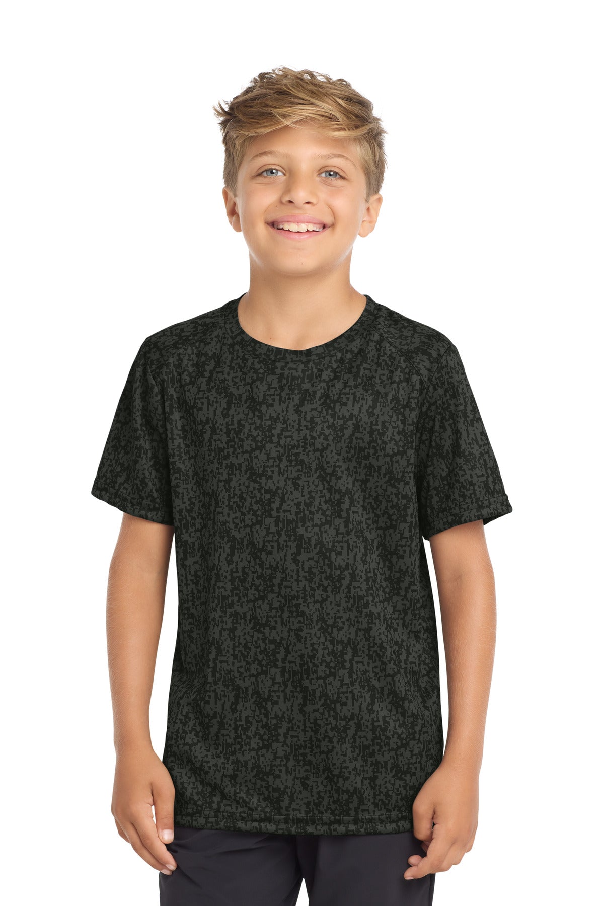Sport-Tek ® Youth Digi Camo Tee YST460