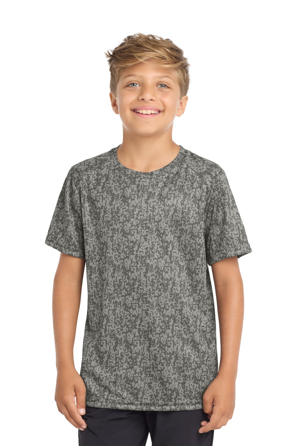Sport-Tek ® Youth Digi Camo Tee YST460