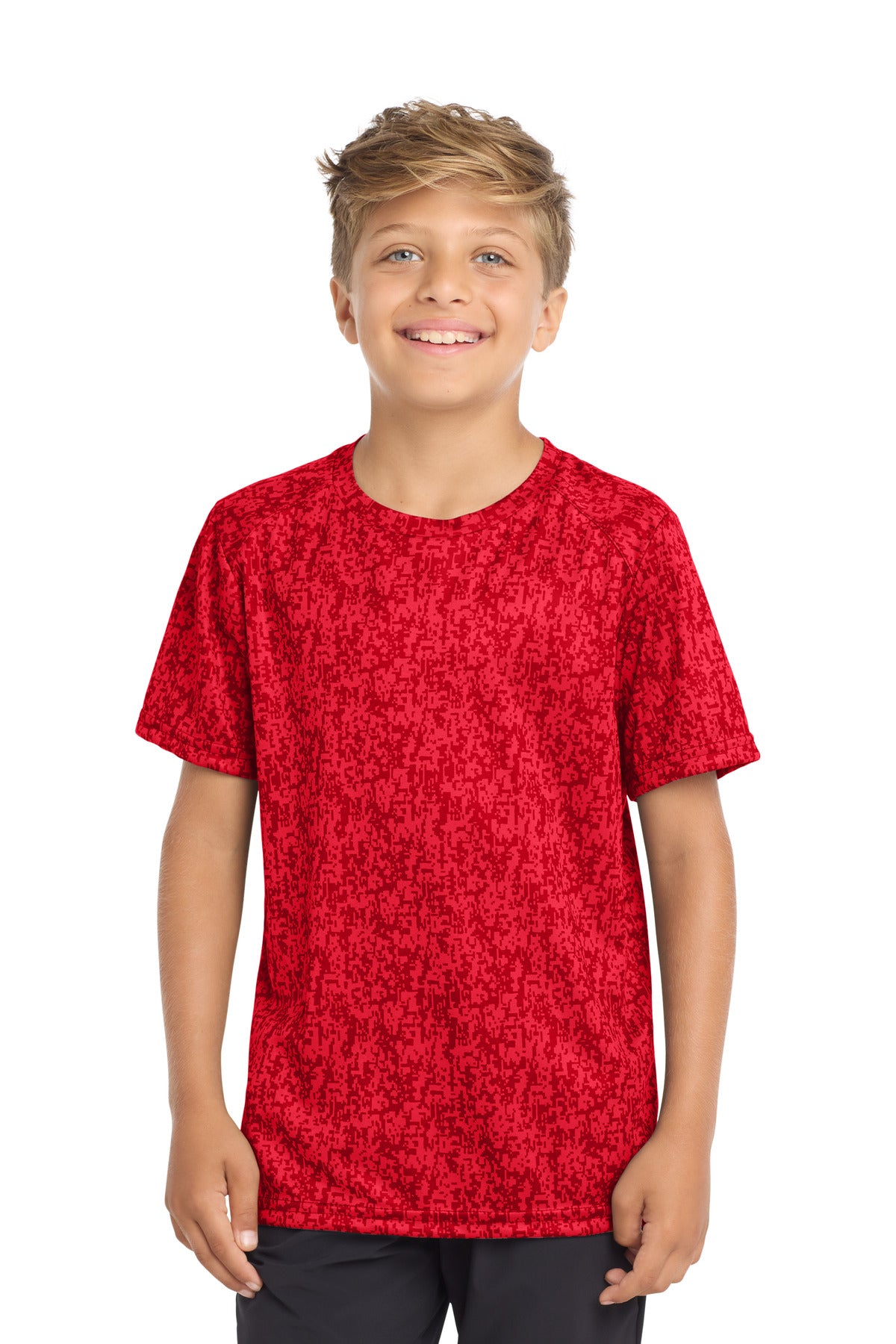 Sport-Tek ® Youth Digi Camo Tee YST460