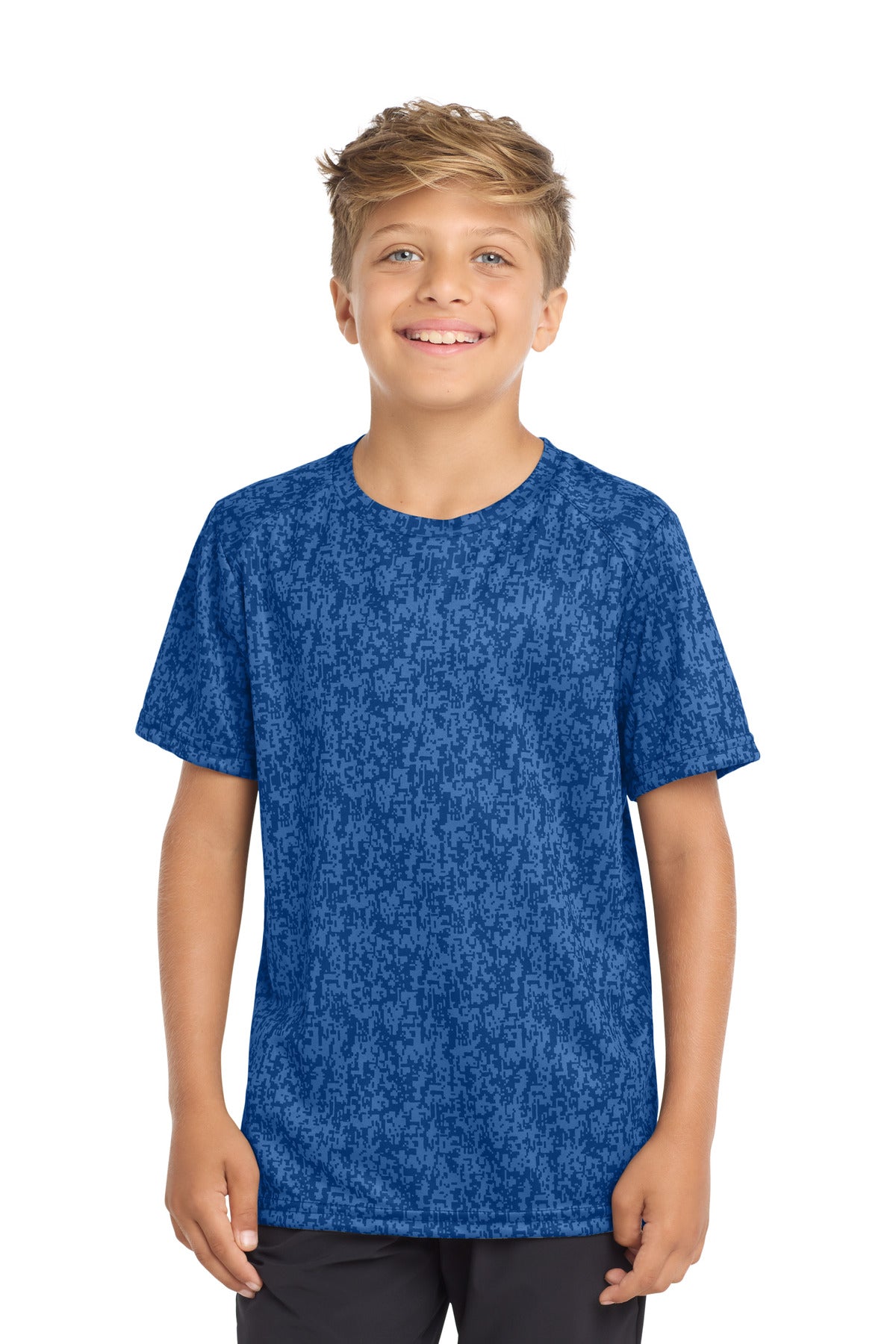 Sport-Tek ® Youth Digi Camo Tee YST460