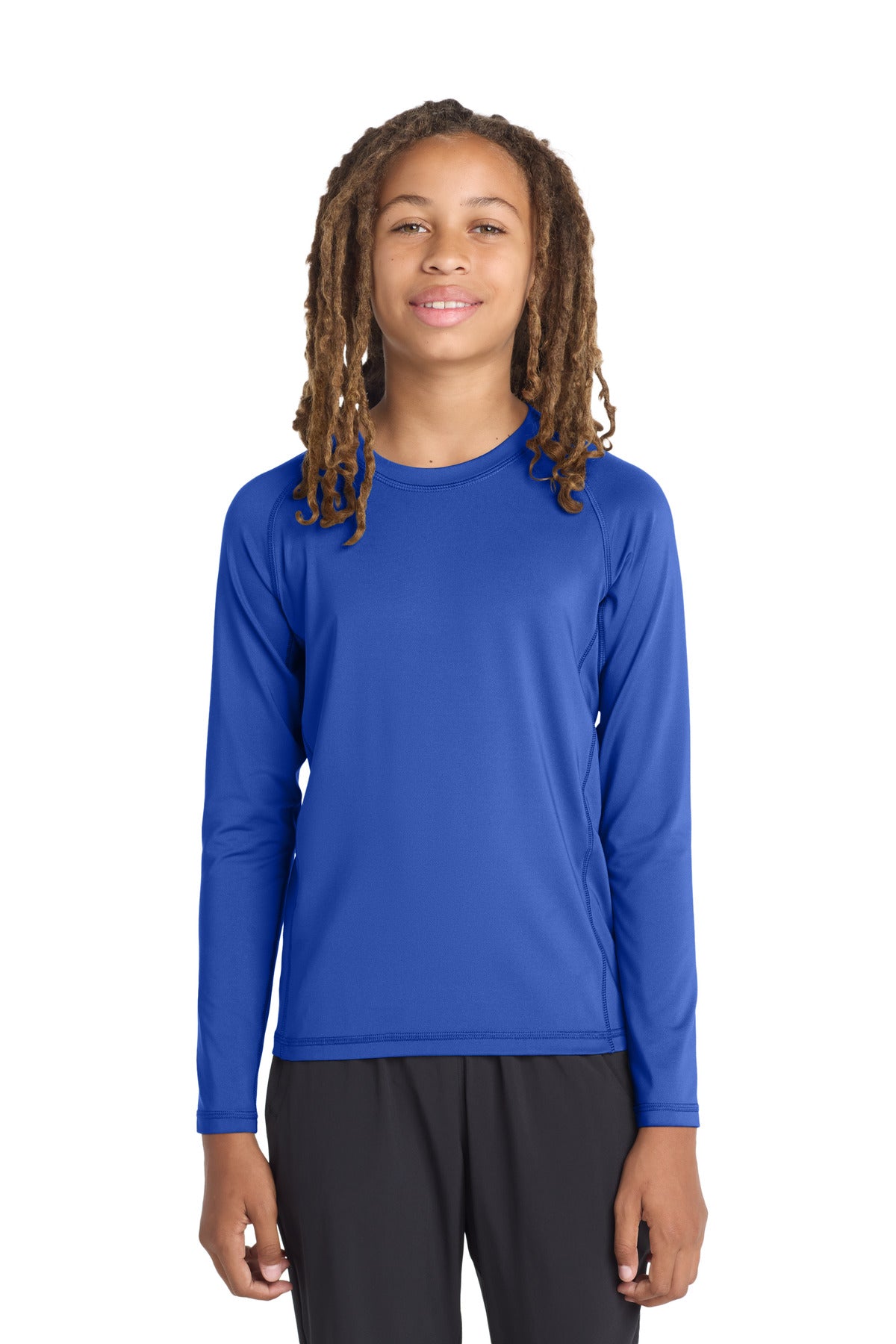 Sport-Tek ® Youth Long Sleeve Rashguard Tee YST470LS