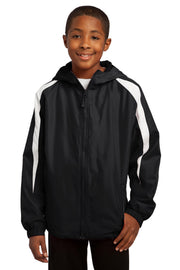 Sport-Tek® Youth Fleece-Lined Colorblock Jacket YST81