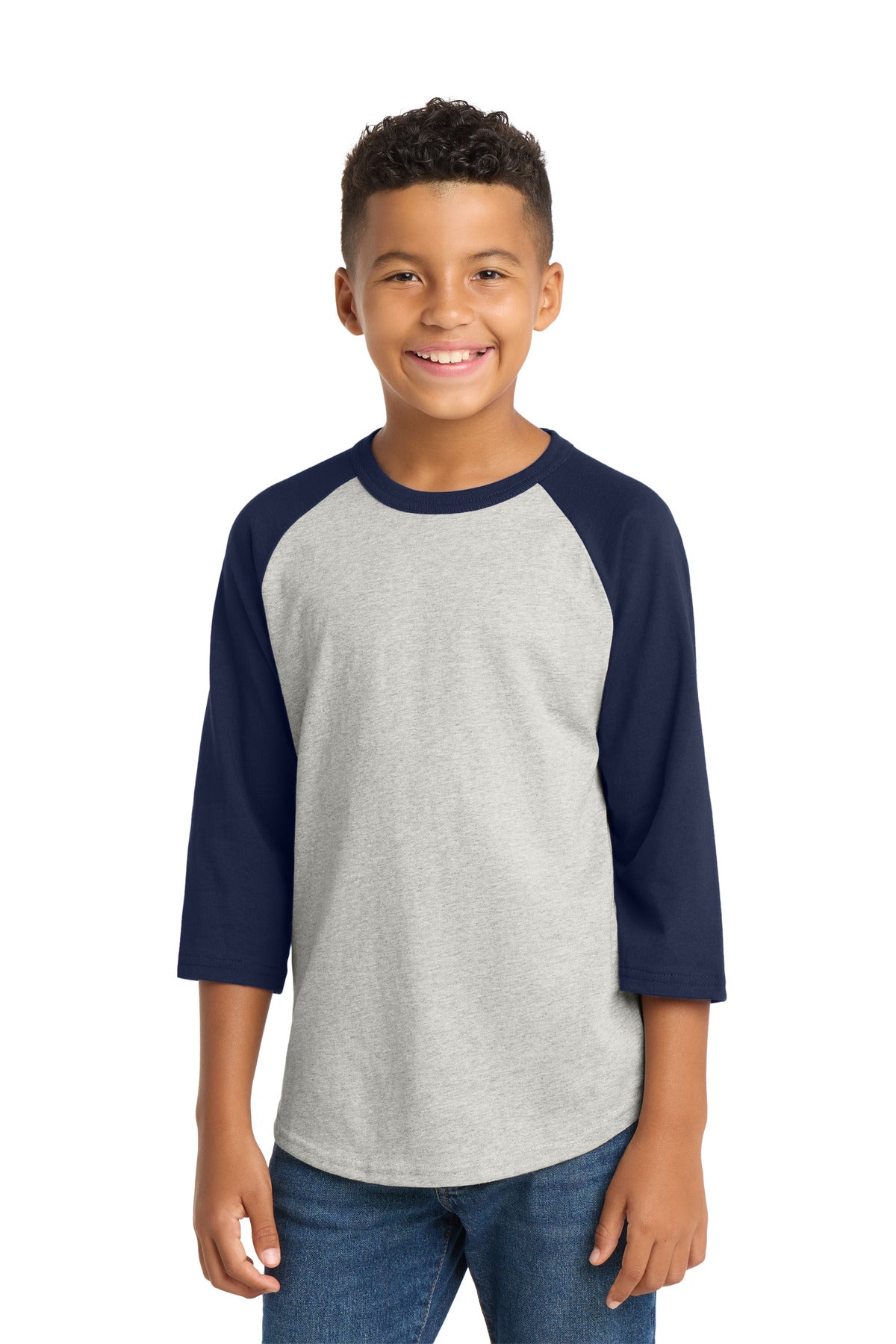 Sport-Tek® Youth Colorblock Raglan Jersey YT200
