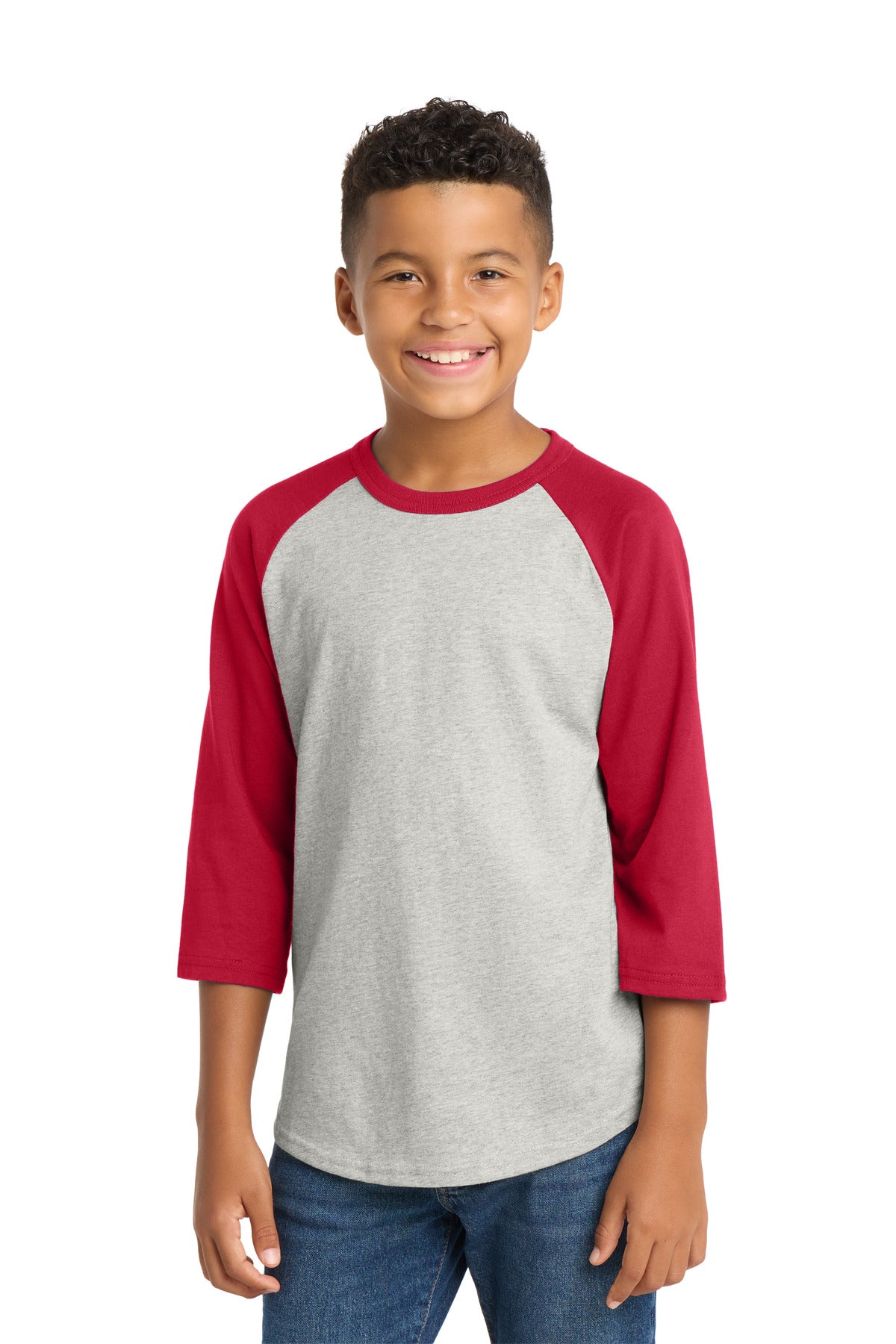 Sport-Tek® Youth Colorblock Raglan Jersey YT200