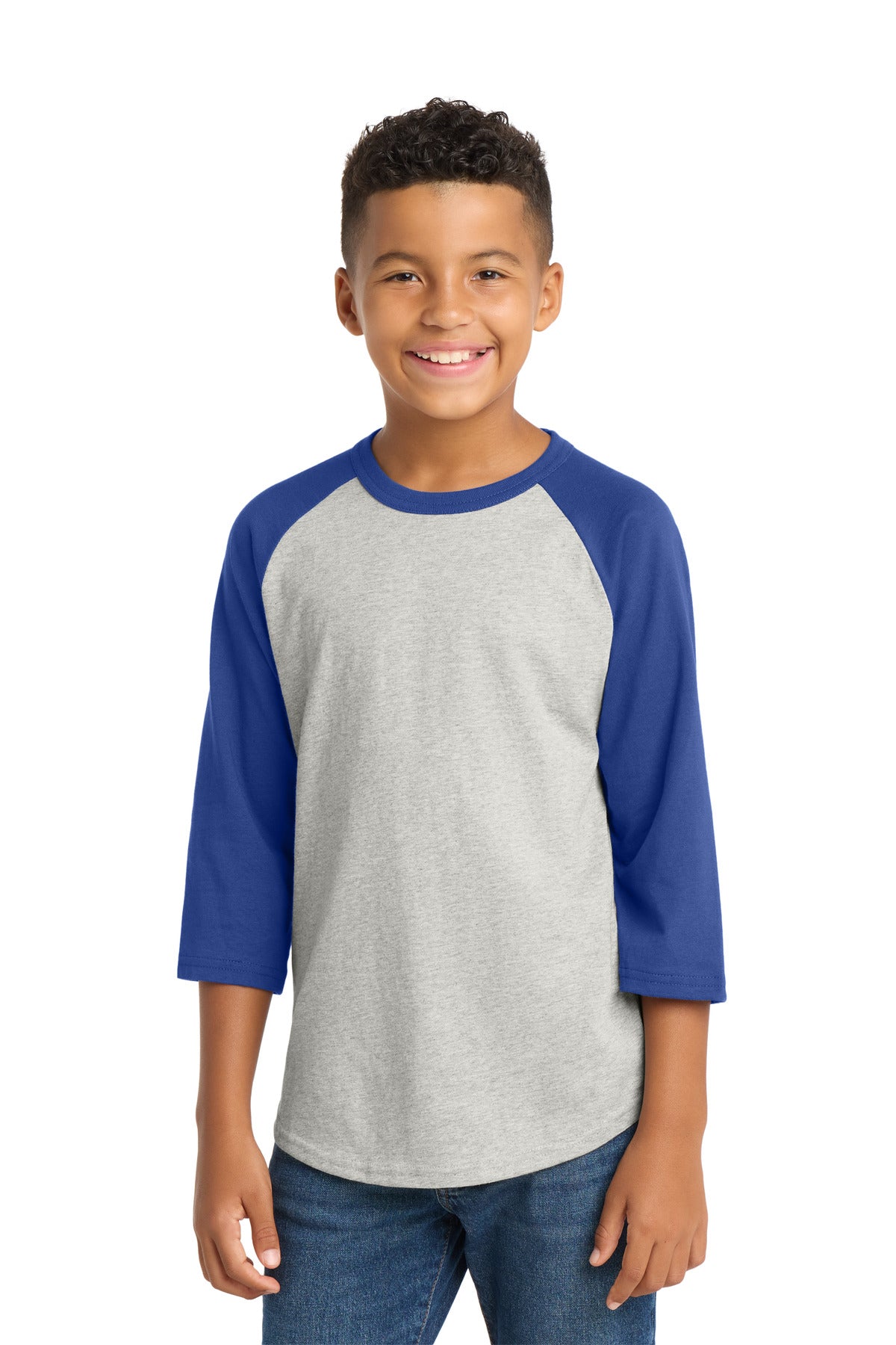 Sport-Tek® Youth Colorblock Raglan Jersey YT200