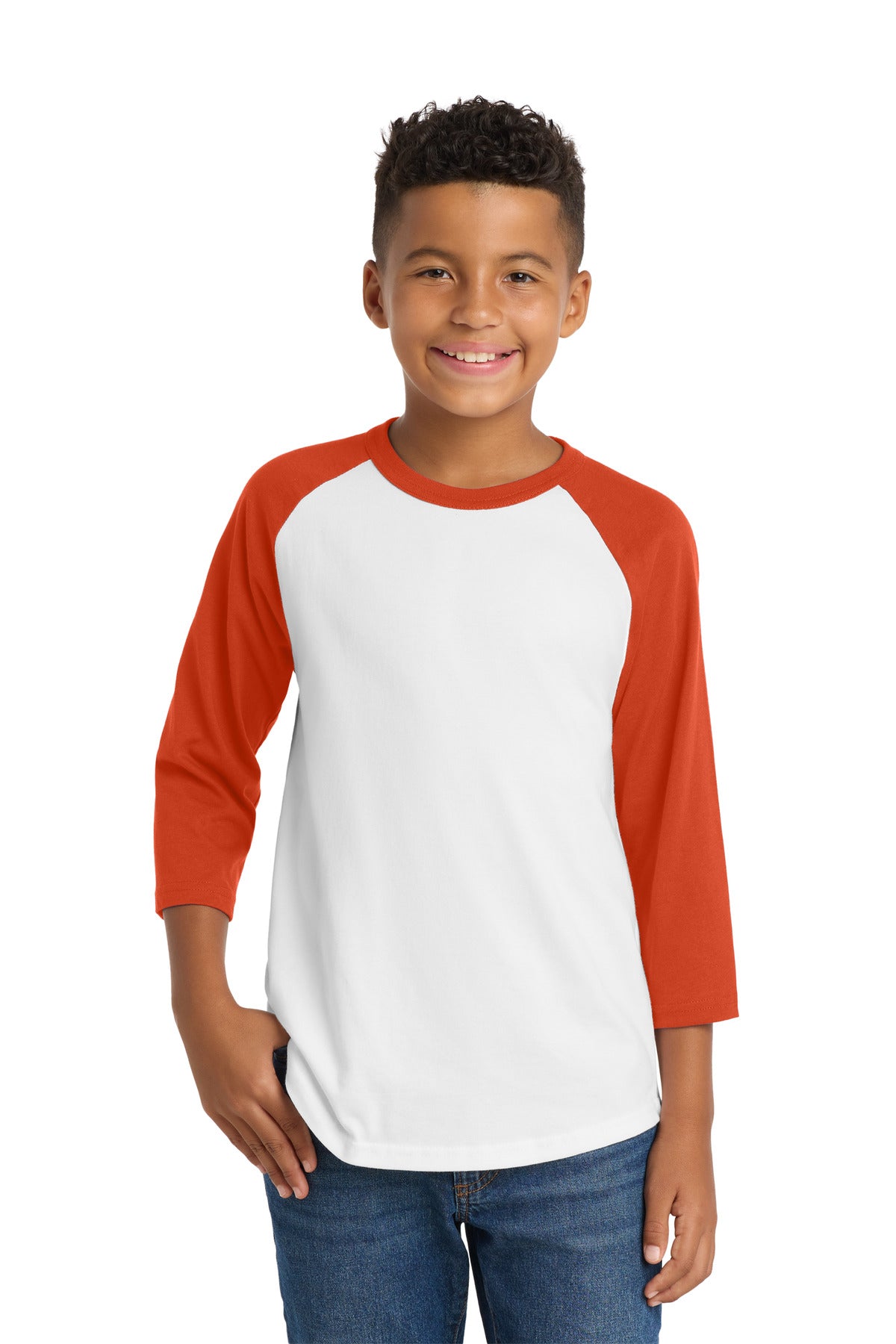 Sport-Tek® Youth Colorblock Raglan Jersey YT200