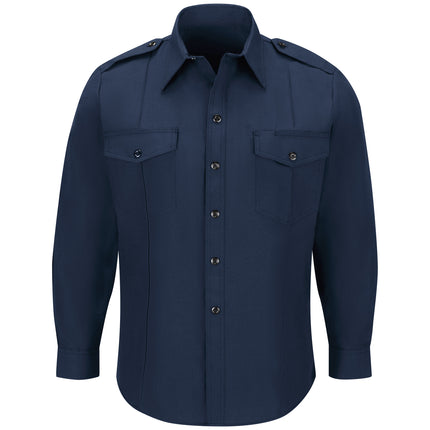 Workrite® Fire Service Men's Classic Long Sleeve Fire Chief Shirt / FSC4NV