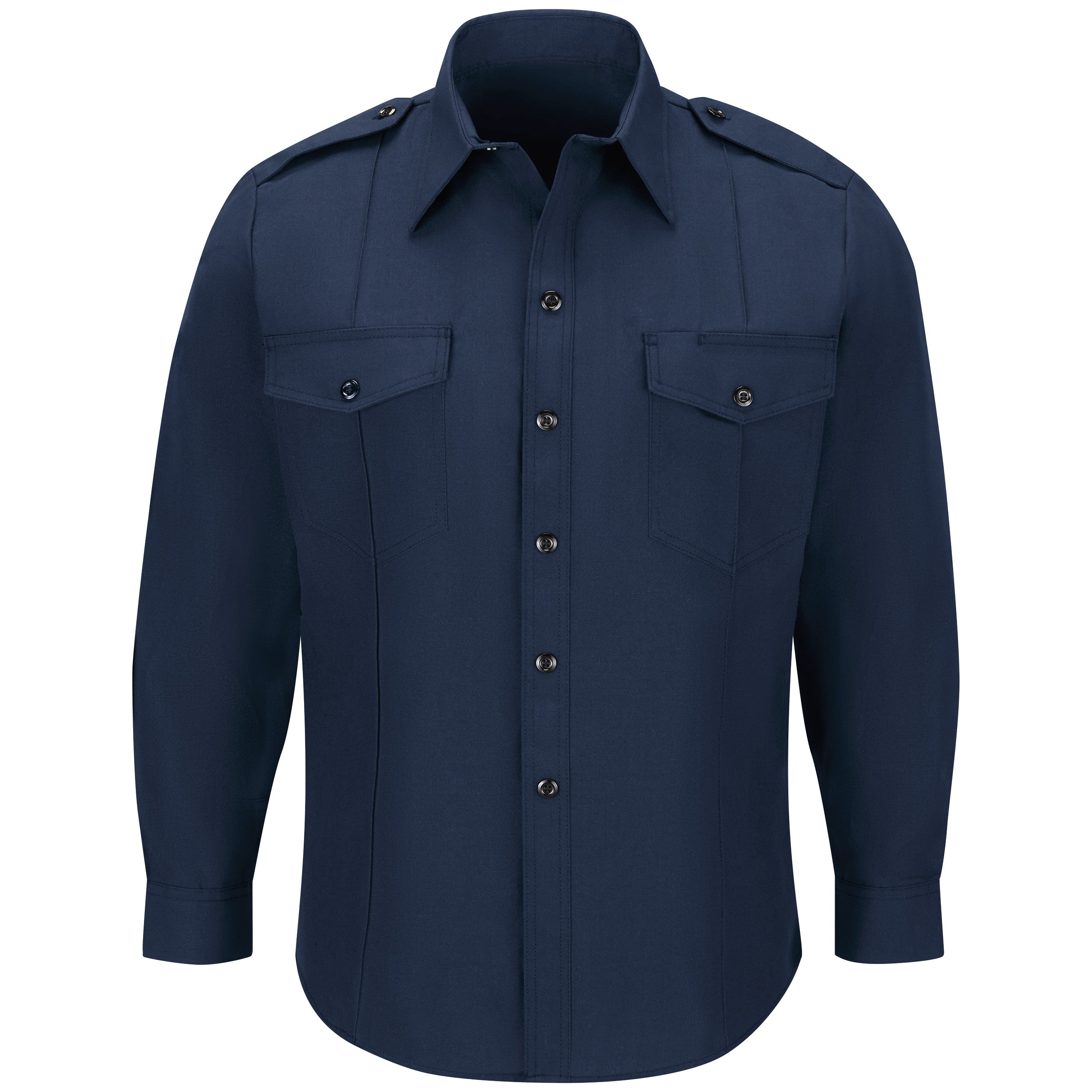 Workrite® Fire Service Men's Classic Long Sleeve Fire Chief Shirt / FSC4NV