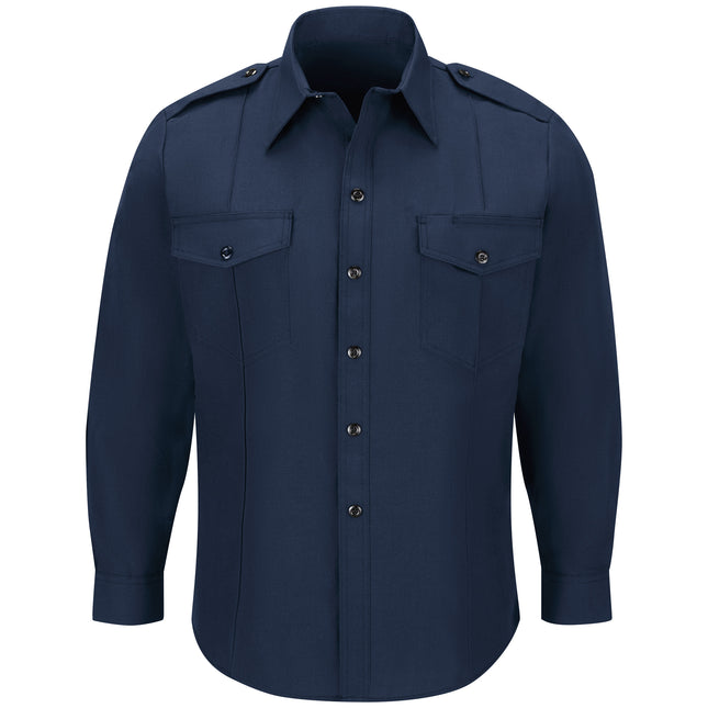 Workrite® Fire Service Men's Classic Long Sleeve Fire Chief Shirt / FSC4NV