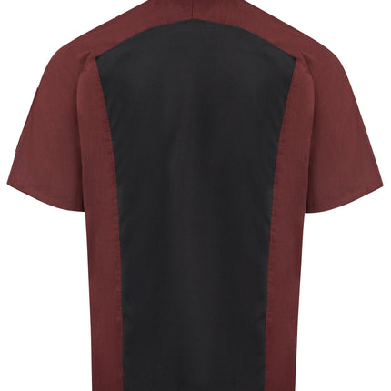 Red Kap® Men's Airflow Raglan Chef Coat with OilBlok / 052MML