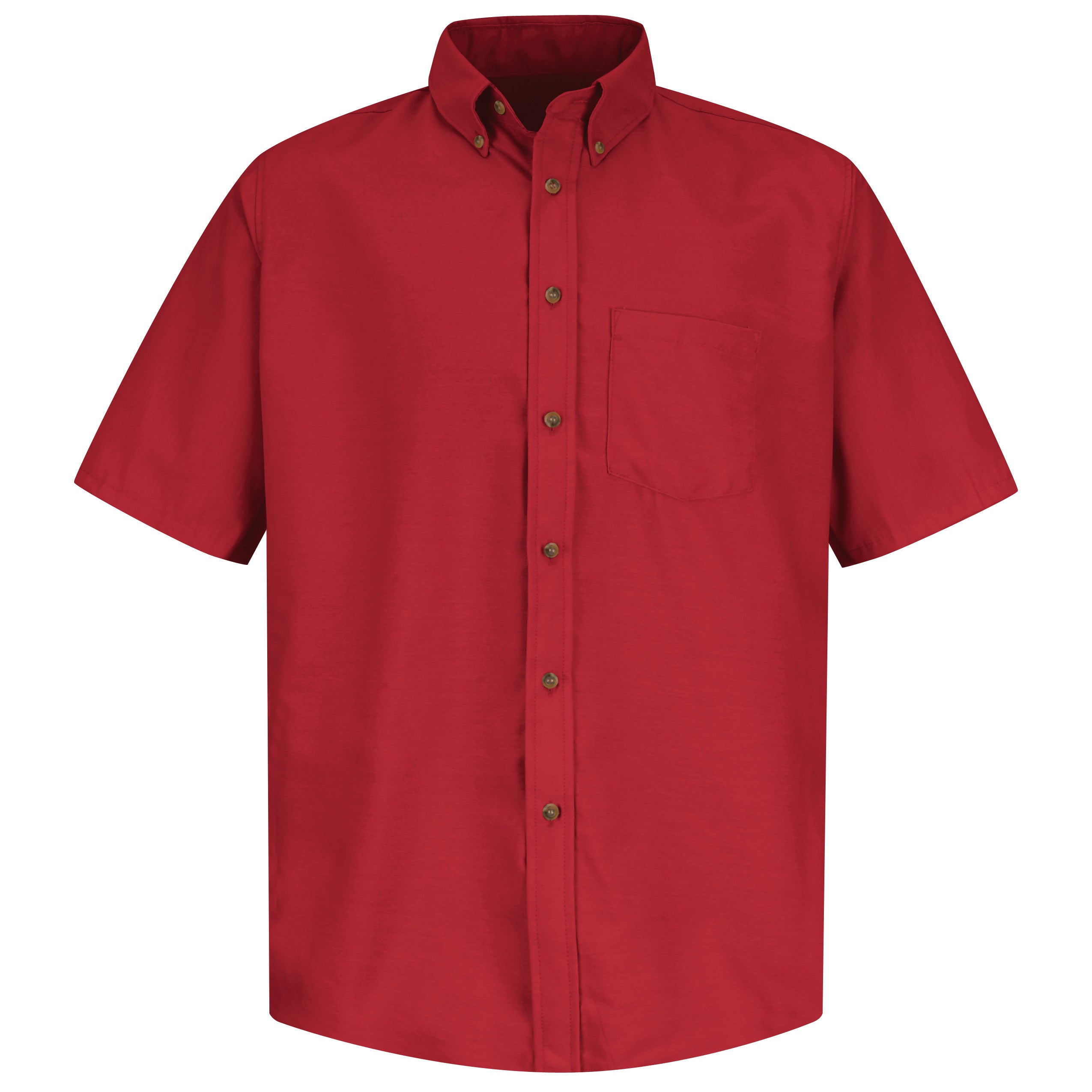 Red Kap® Men's Short Sleeve Poplin Dress Shirt / SP80RD