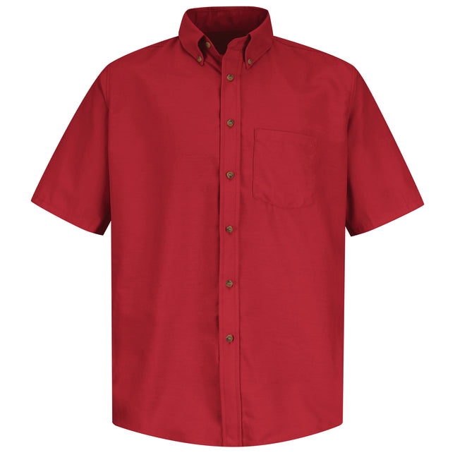 Red Kap® Men's Short Sleeve Poplin Dress Shirt / SP80RD