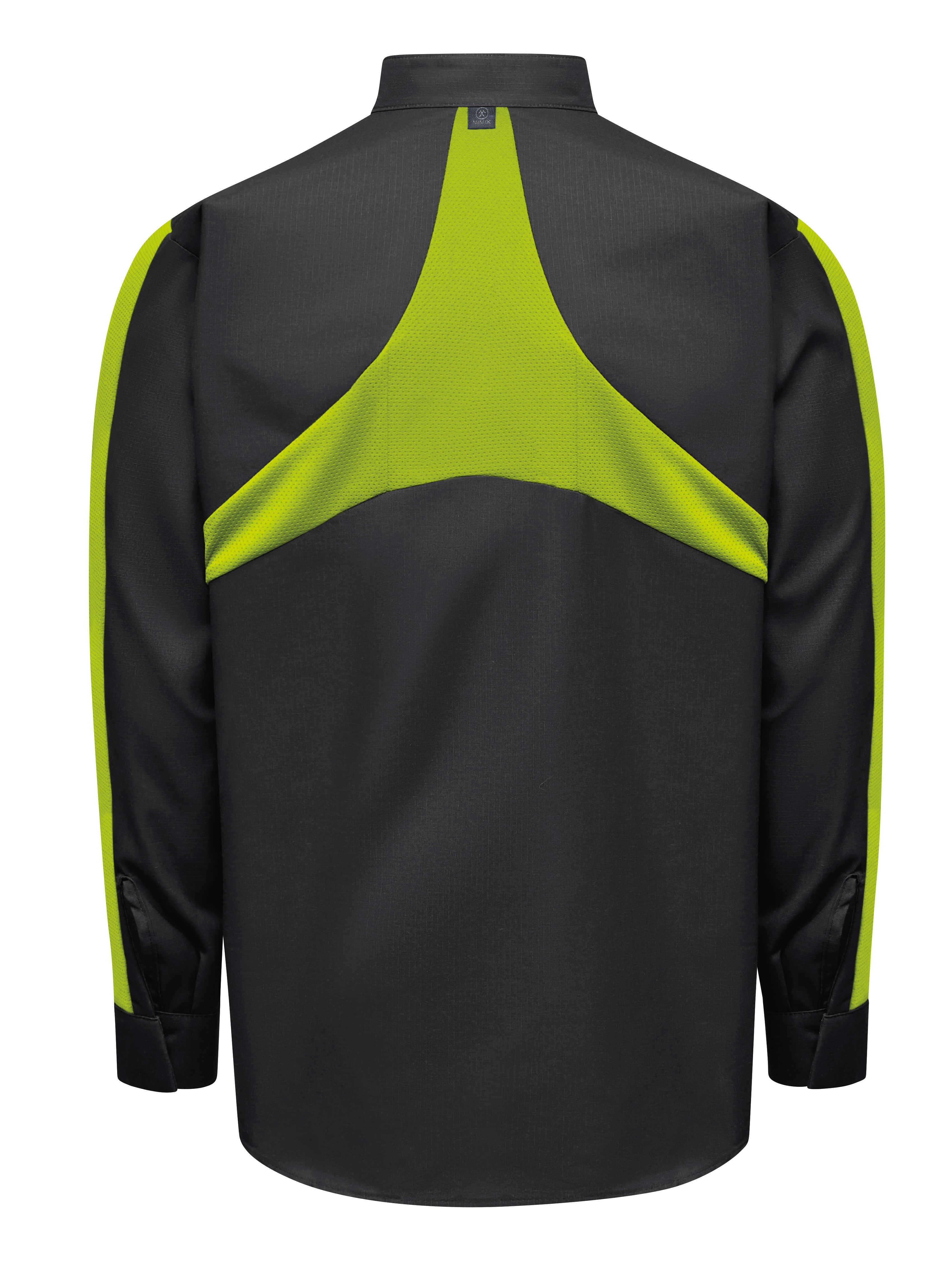 Red Kap® Men's Long Sleeve Two-Tone Pro+ Work Shirt with OilBlok and MIMIX® / SX36BY