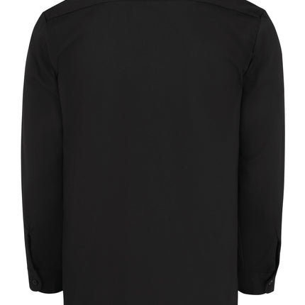 Dickies® Men's Industrial Cotton Long-Sleeve Work Shirt / L307BK