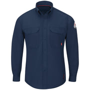 Bulwark® iQ Series® Men's Lightweight Comfort Woven Shirt / QS24NV
