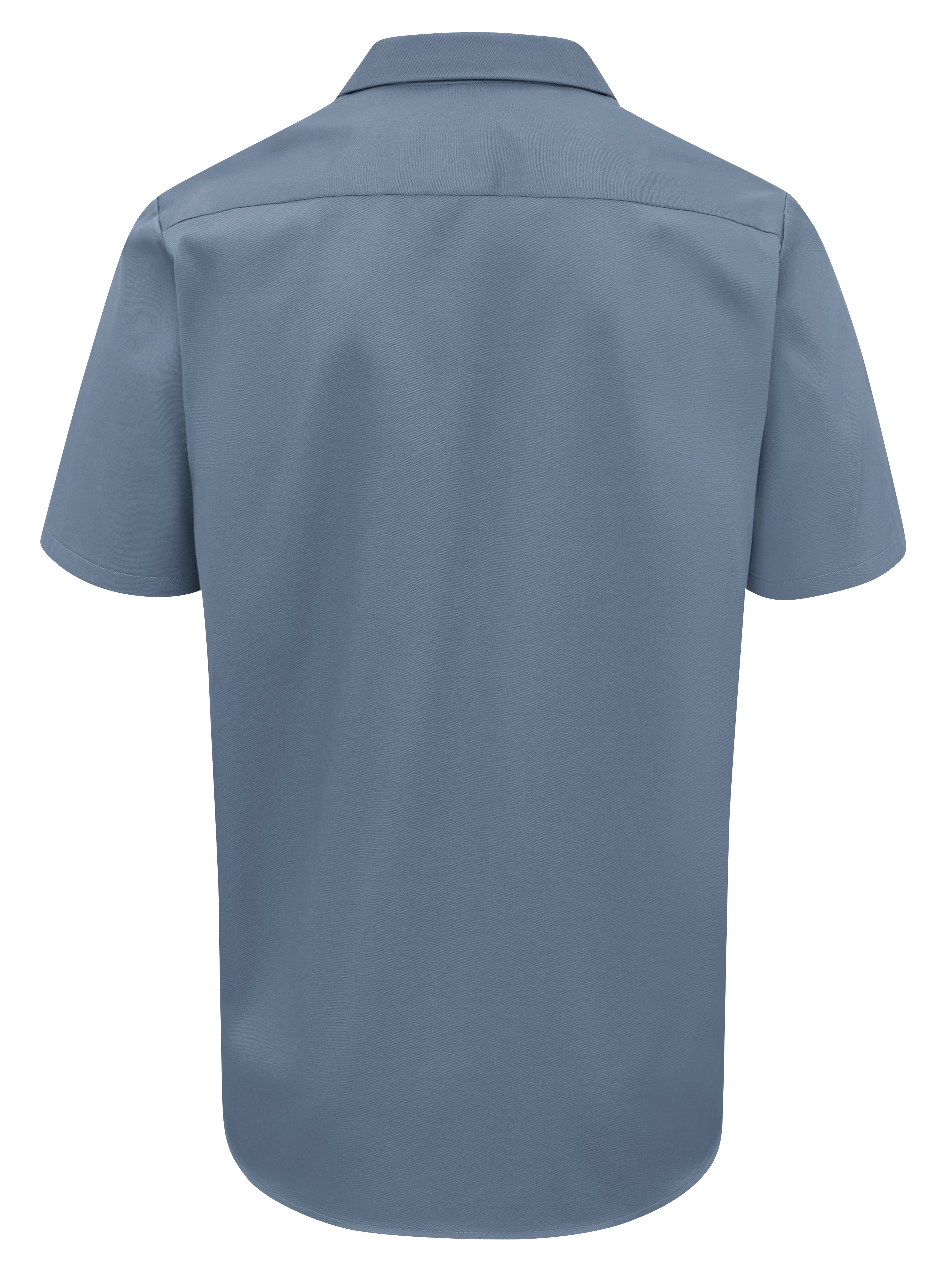 Red Kap® Men's Short Sleeve Wrinkle-Resistant Cotton Work Shirt / SC40PB