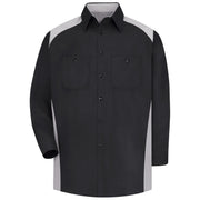 Red Kap® Men's Long Sleeve Motorsports Shirt / SP18BG