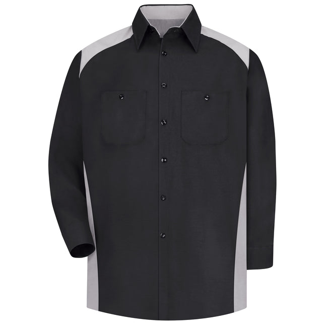 Red Kap® Men's Long Sleeve Motorsports Shirt / SP18BG