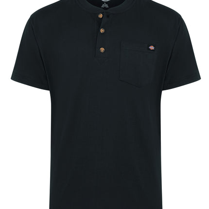 Dickies® Men's Short-Sleeve Traditional Heavyweight Henley / WS51BK