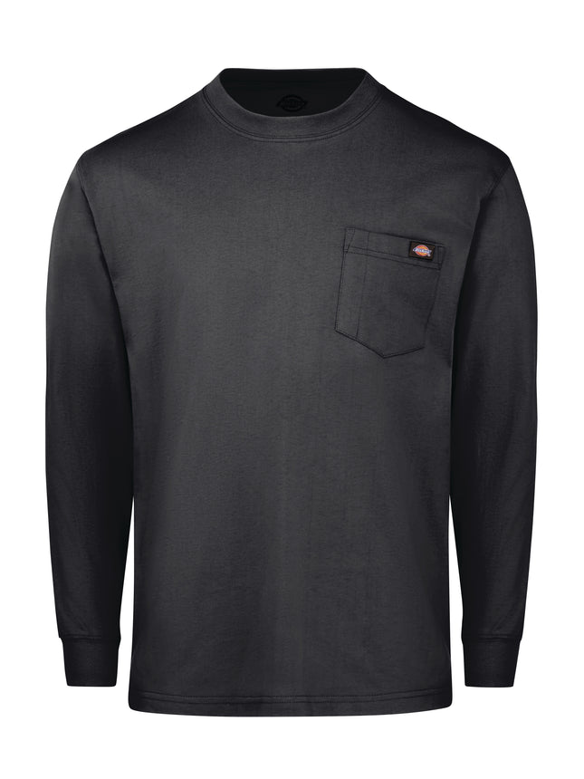 Dickies® Men's Long-Sleeve Traditional Heavyweight Crew Neck / WL50BK