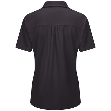 Red Kap® Women's Short Sleeve Performance Knit® Flex Series Pro Polo / SK91BK