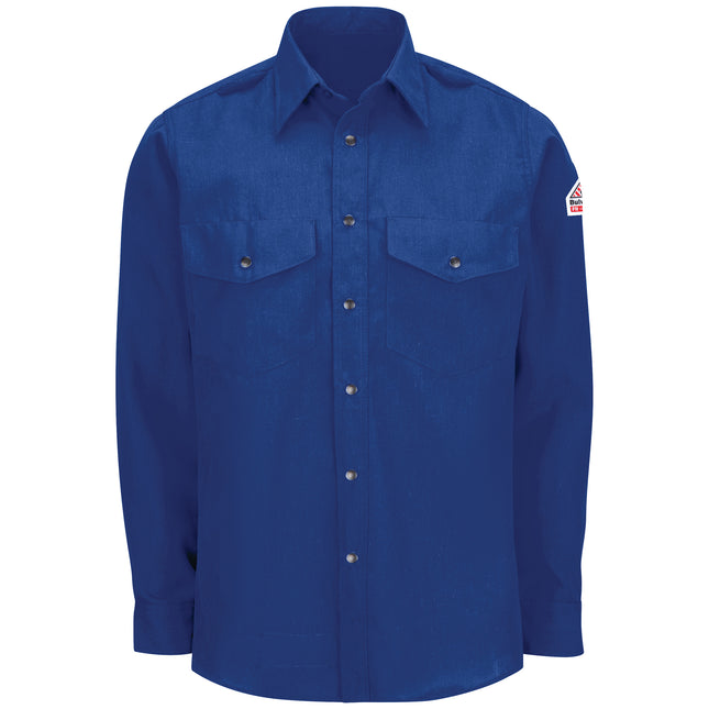Bulwark® Men's Midweight Nomex FR Snap-Front Shirt / SNS6RB