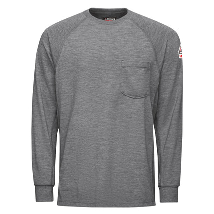 Bulwark® Men's Long Sleeve Performance T-Shirt - Cooltouch® 2 / SMT2GY