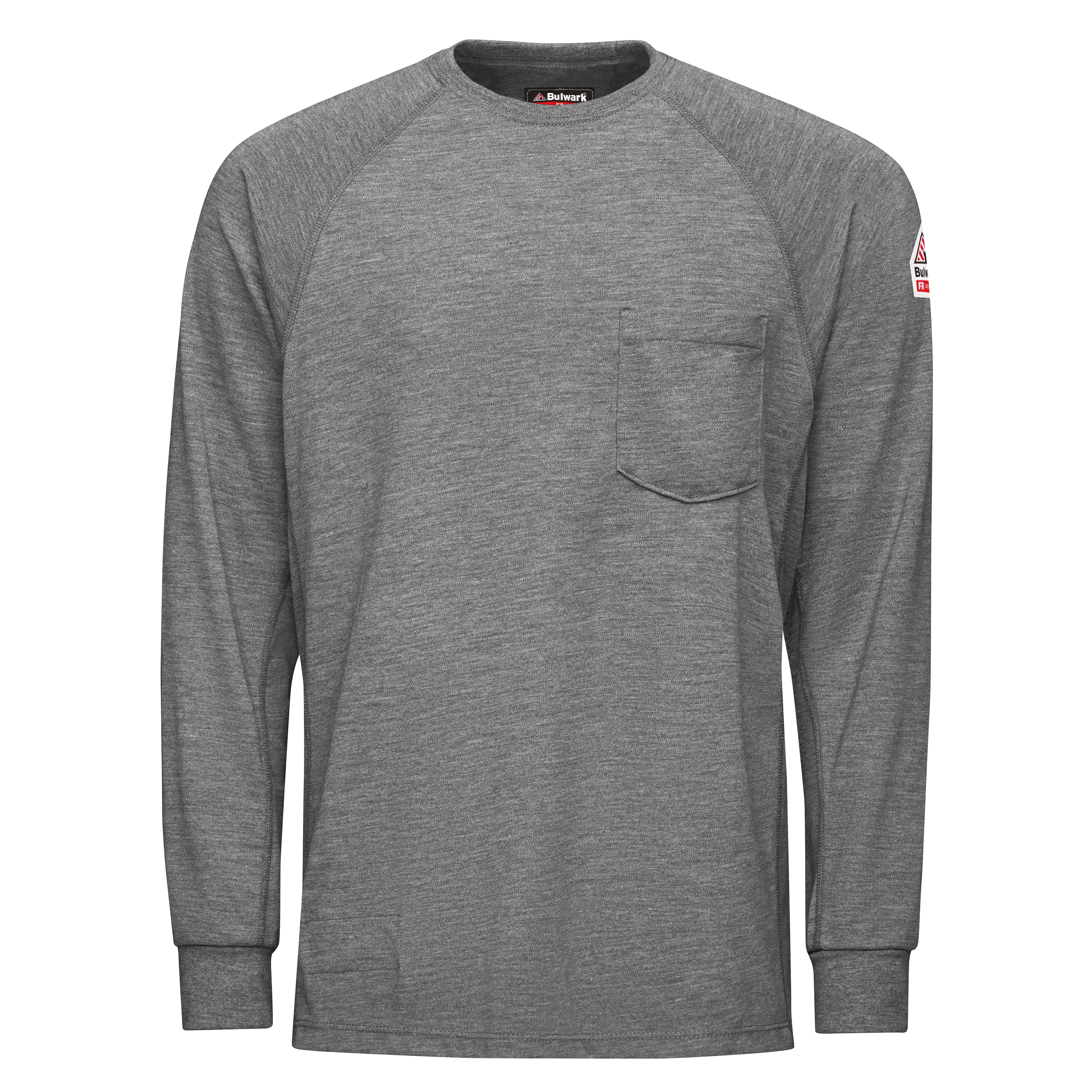 Bulwark® Men's Long Sleeve Performance T-Shirt - Cooltouch® 2 / SMT2GY