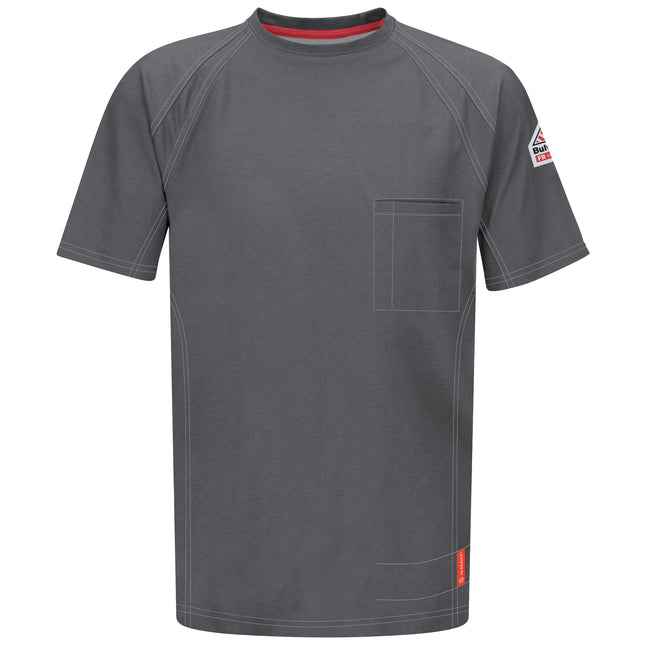 Bulwark® iQ Series® Comfort Knit Men's FR Short Sleeve T-Shirt / QT30CH