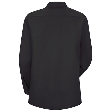 Red Kap® Women's Long Sleeve Industrial Work Shirt / SP13BK