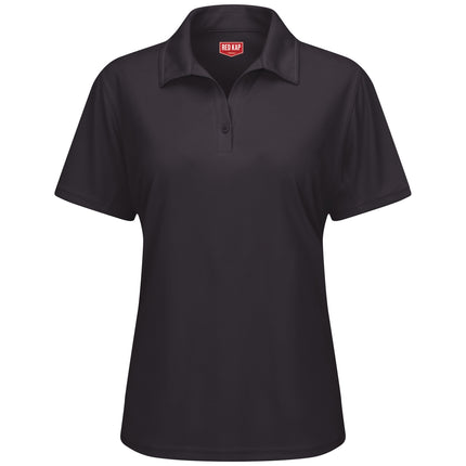 Red Kap® Women's Short Sleeve Performance Knit® Flex Series Pro Polo / SK91BK