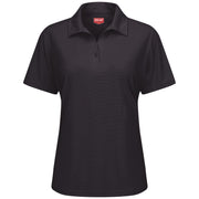 Red Kap® Women's Short Sleeve Performance Knit® Flex Series Pro Polo / SK91BK