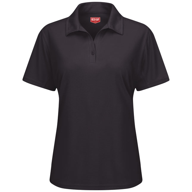 Red Kap® Women's Short Sleeve Performance Knit® Flex Series Pro Polo / SK91BK