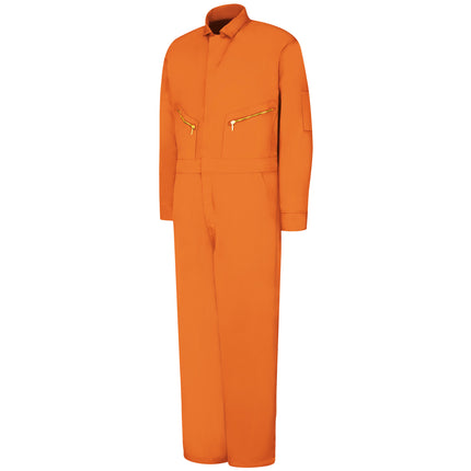 Red Kap® Zip-Front Cotton Coverall Mexico / MX18OR