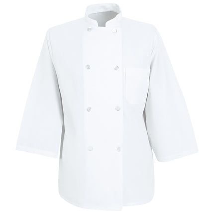 Red Kap® ¾ Sleeve Chef Coat / 0402WH