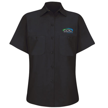 Red Kap® Women's Short Sleeve Industrial Work Shirt / SP23CA