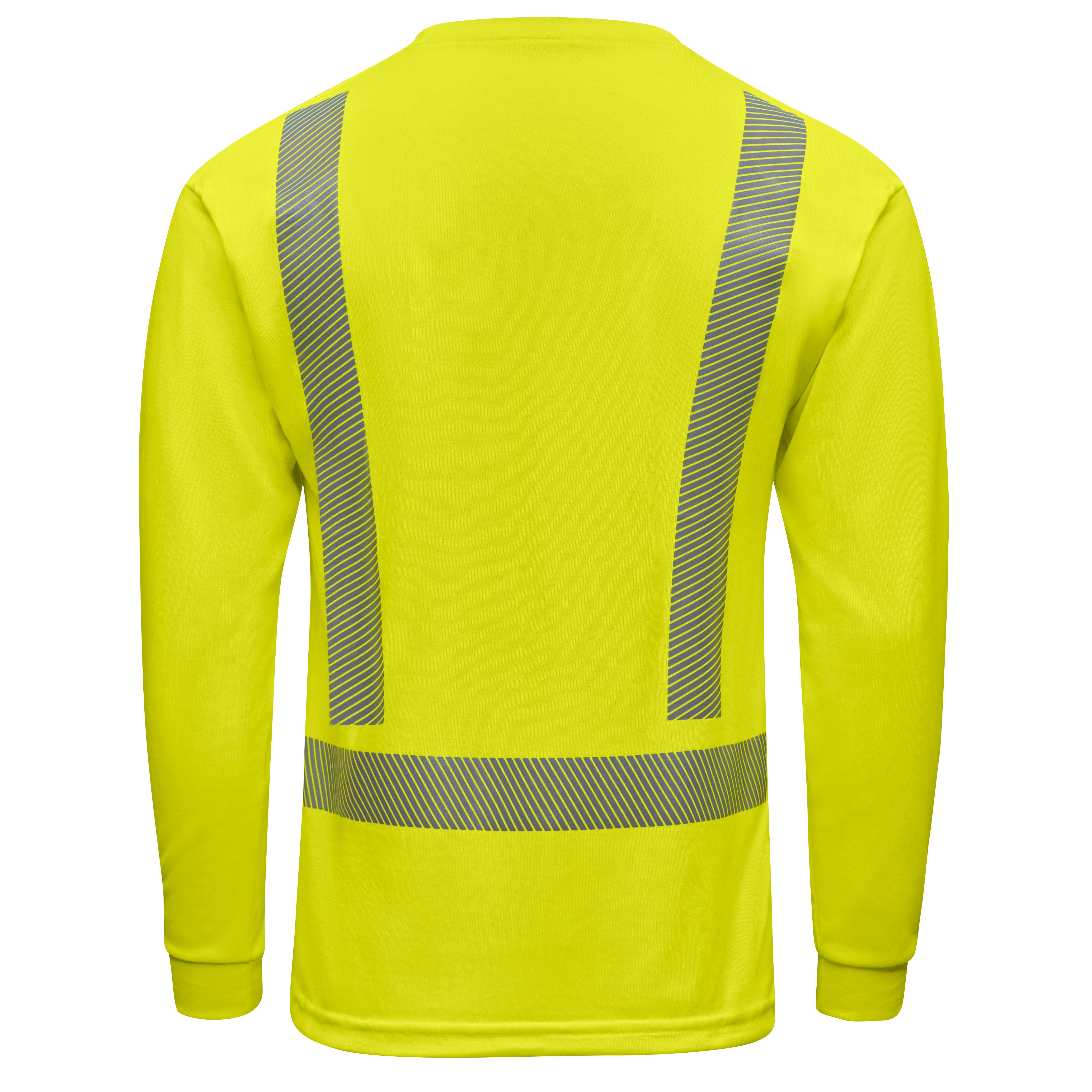 Red Kap® Hi-Visibility Long Sleeve Performance Core Tee, Type R, Class 2 / SK29HV