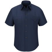 Workrite® Fire Service Men's Classic Short Sleeve Western Firefighter Shirt / FSF6NV
