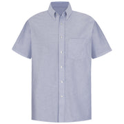 Red Kap® Men's Short Sleeve Striped Executive Oxford Dress Shirt / SR60BS