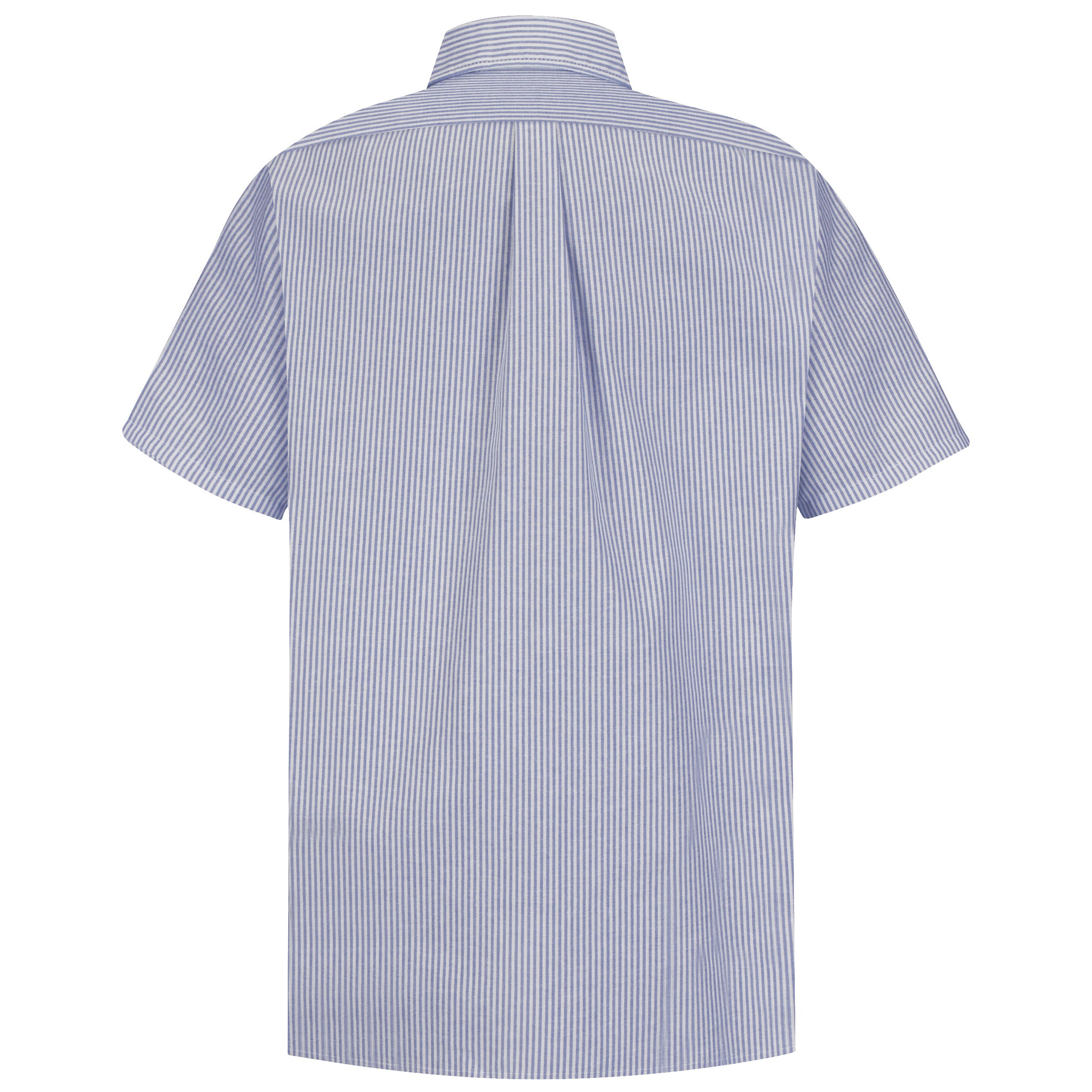 Red Kap® Men's Short Sleeve Striped Executive Oxford Dress Shirt / SR60BS