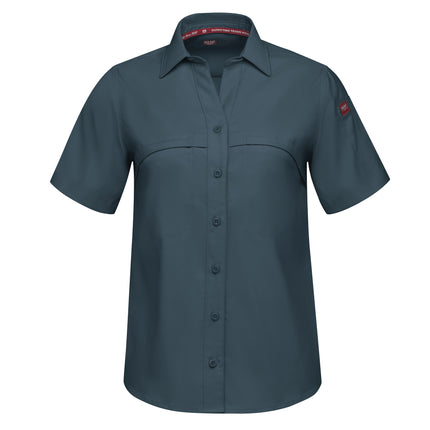 Red Kap® Women's Cooling Short Sleeve Work Shirt / TSW1AC