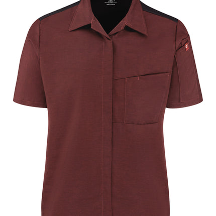 Red Kap® Women's Airflow Cook Shirt with OilBlok / 501WML