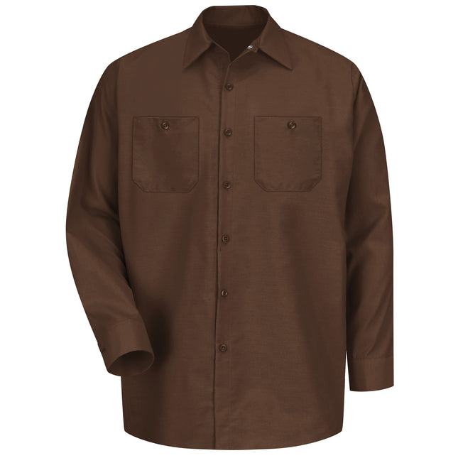 Red Kap® Men's Long Sleeve Industrial Work Shirt / SP14CB