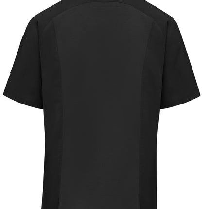 Red Kap® Men's Airflow Raglan Chef Coat with OilBlok / 052MBK