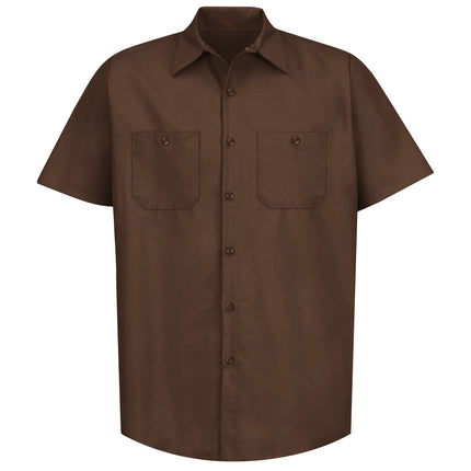 Red Kap® Men's Short Sleeve Industrial Work Shirt / SP24CB