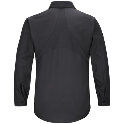 Red Kap® Men's Long Sleeve Work Shirt with MIMIX® / SX10BK