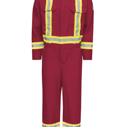 Bulwark® Men's Midweight Nomex FR Premium Coverall with CSA Compliant Reflective Trim / CNBCRD