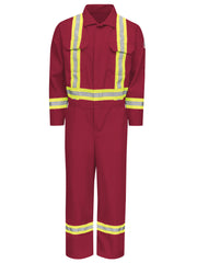 Bulwark® Men's Midweight Nomex FR Premium Coverall with CSA Compliant Reflective Trim / CNBCRD